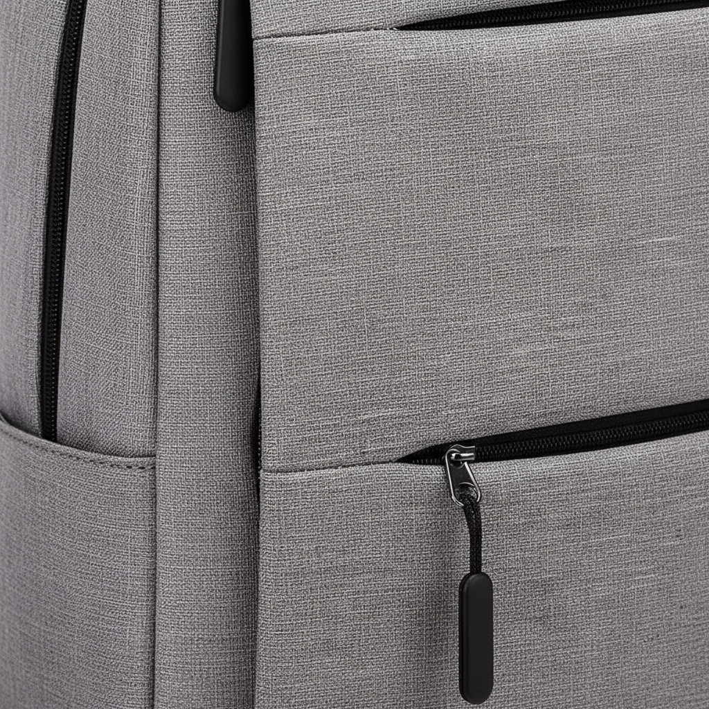 Multi-compartment laptop backpack with padded protection and USB charging port