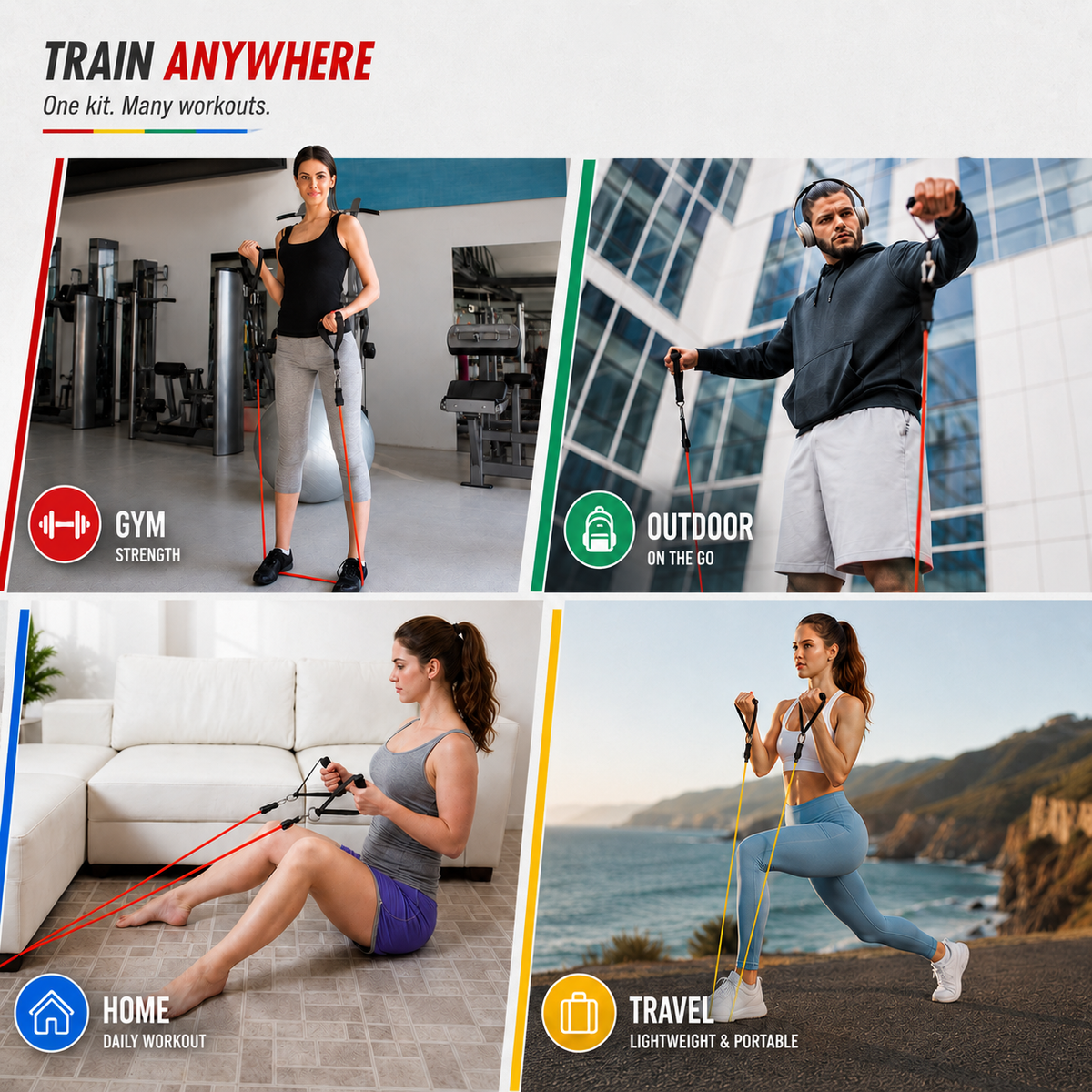 Thrives Outdoor | OmniBand Resistance Band Set