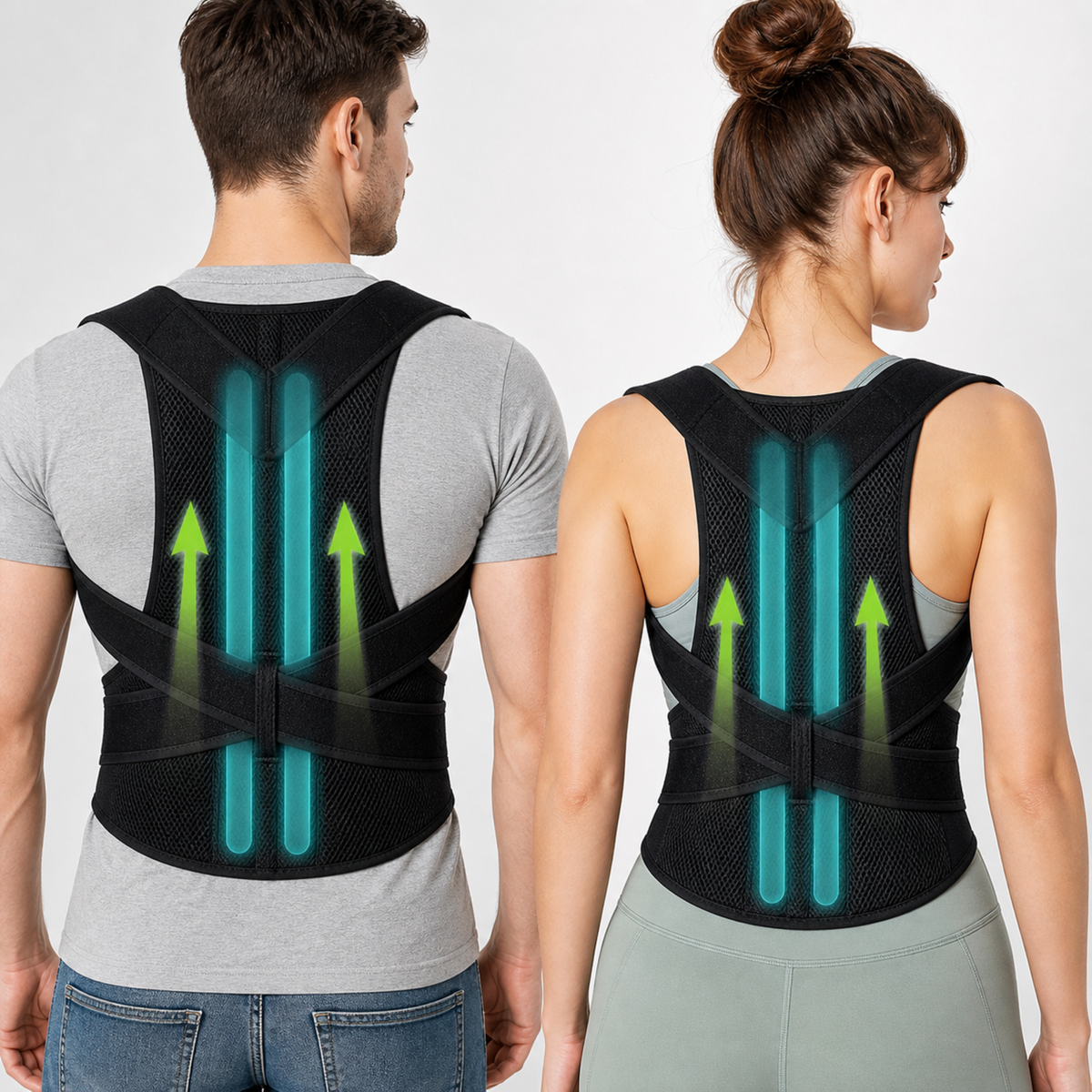 Thrives Outdoor | PostuGuard Adjustable Upper Back Brace