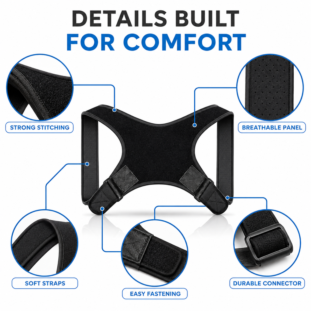 Thrives Outdoor | PostuSure Adjustable Shoulder Posture Brace