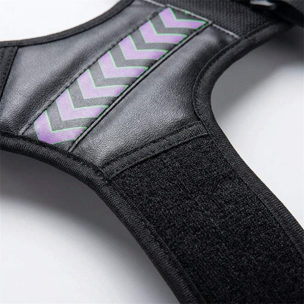 Adjustable posture corrector brace for back and shoulder support