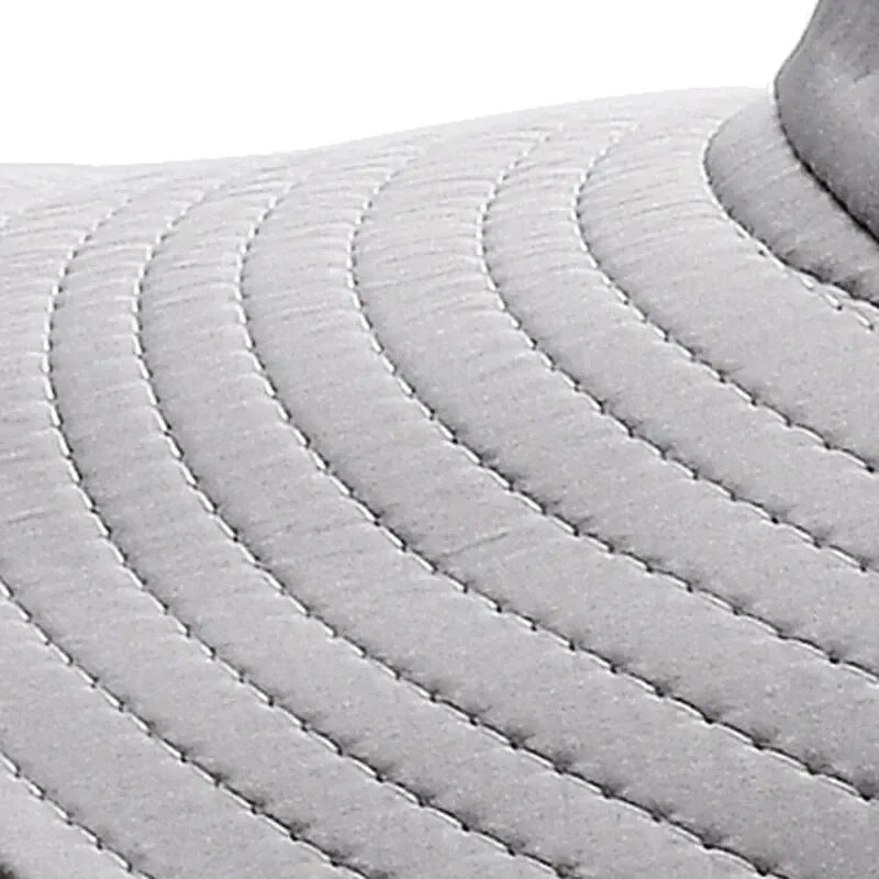 Wide-brim outdoor sun hat with mesh ventilation and adjustable chin cord