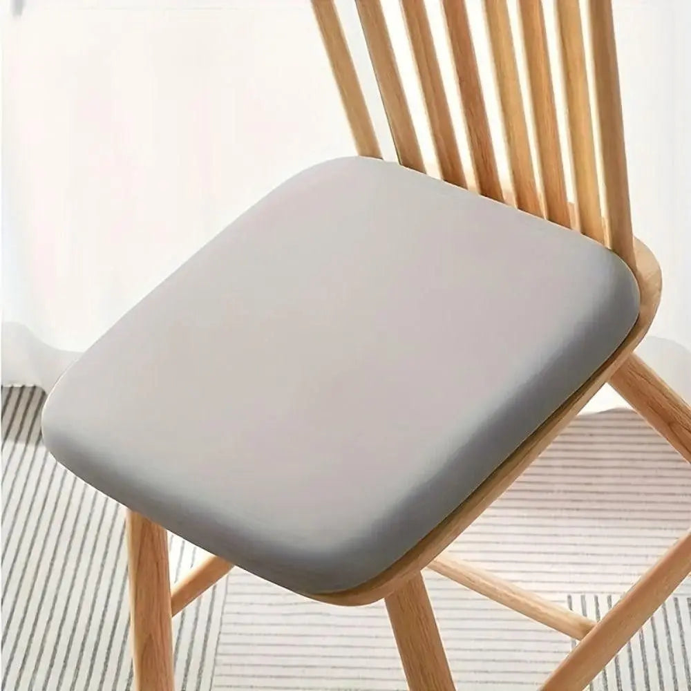 Square seat cushion with soft Milk Silk cover for pressure relief