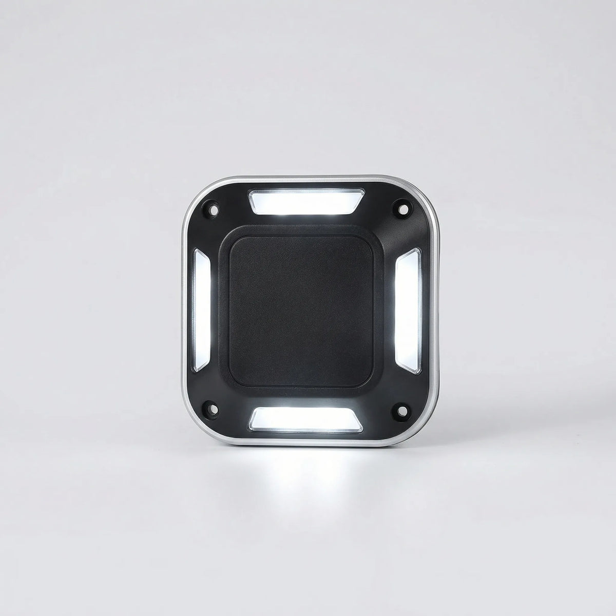 Solar ground light with warm glow weatherproof dusk-to-dawn sensor