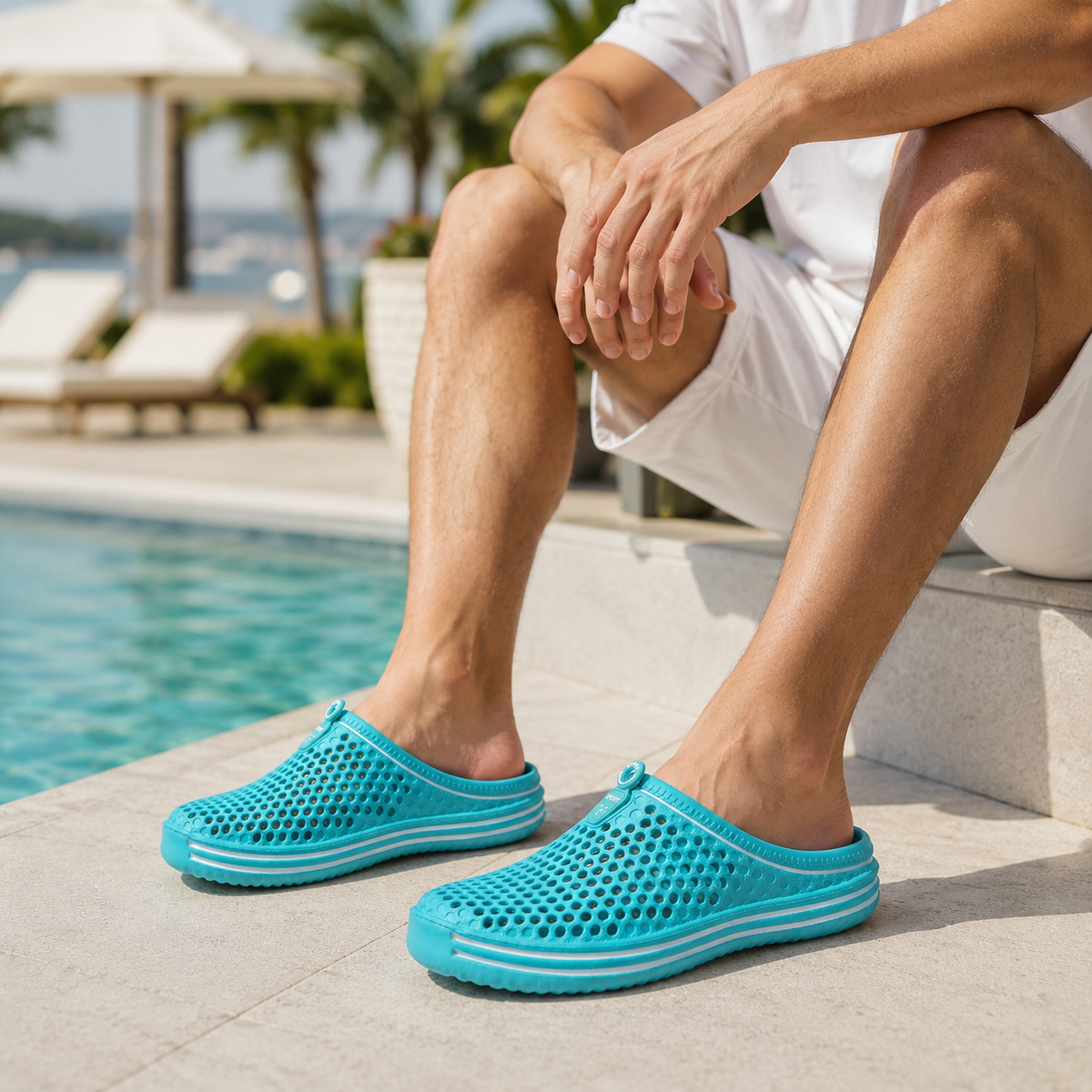 Thrives Outdoor | Splashco Hollow-Out Slip-On Water Sandal