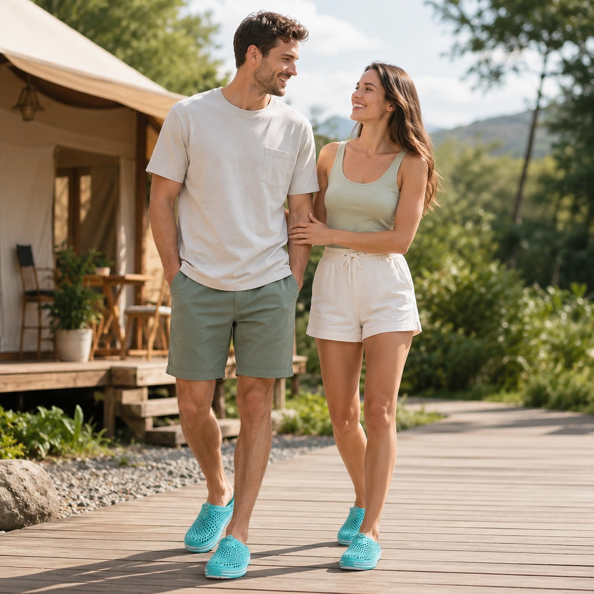 Thrives Outdoor | Splashco Hollow-Out Slip-On Water Sandal
