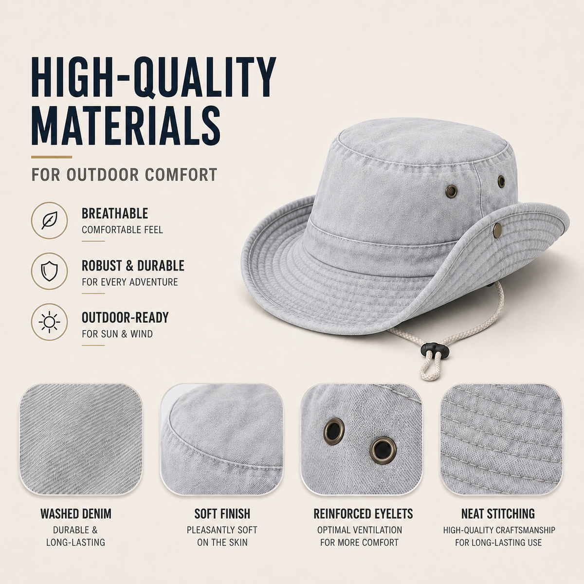 Thrives Outdoor | Sunrova Unisex Bucket Hat