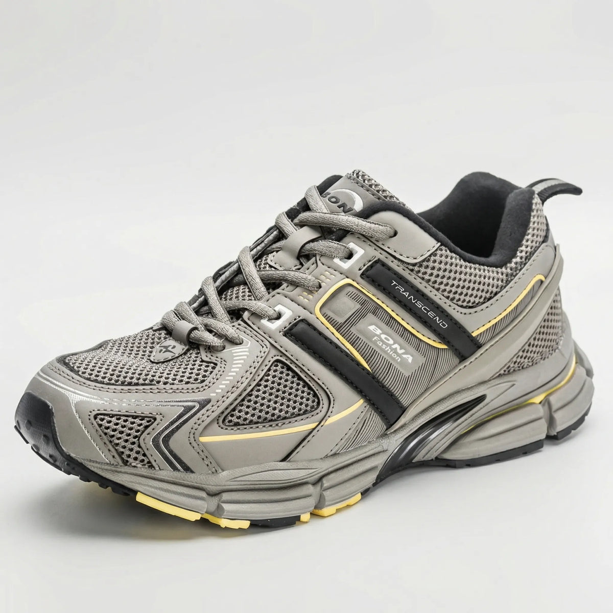 Men's breathable mesh running shoe lightweight construction jogging