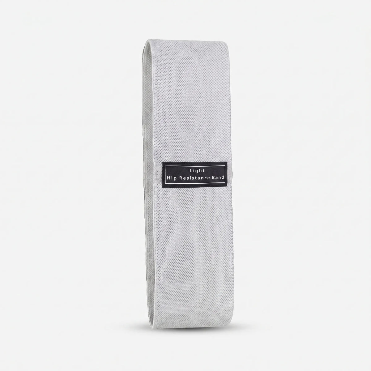 Woven fabric resistance loop wide flat design for lower body workouts