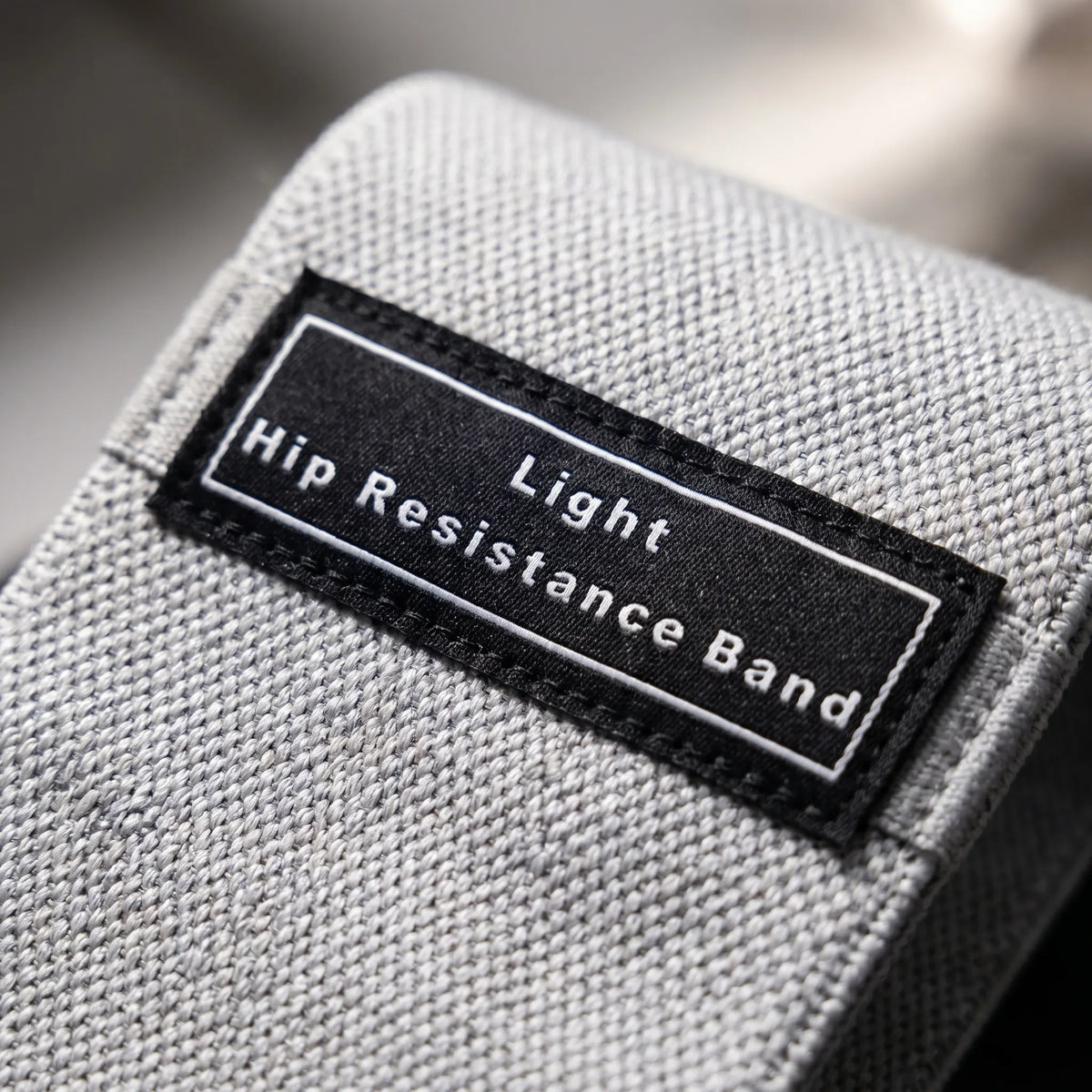 Woven fabric resistance loop wide flat design for lower body workouts