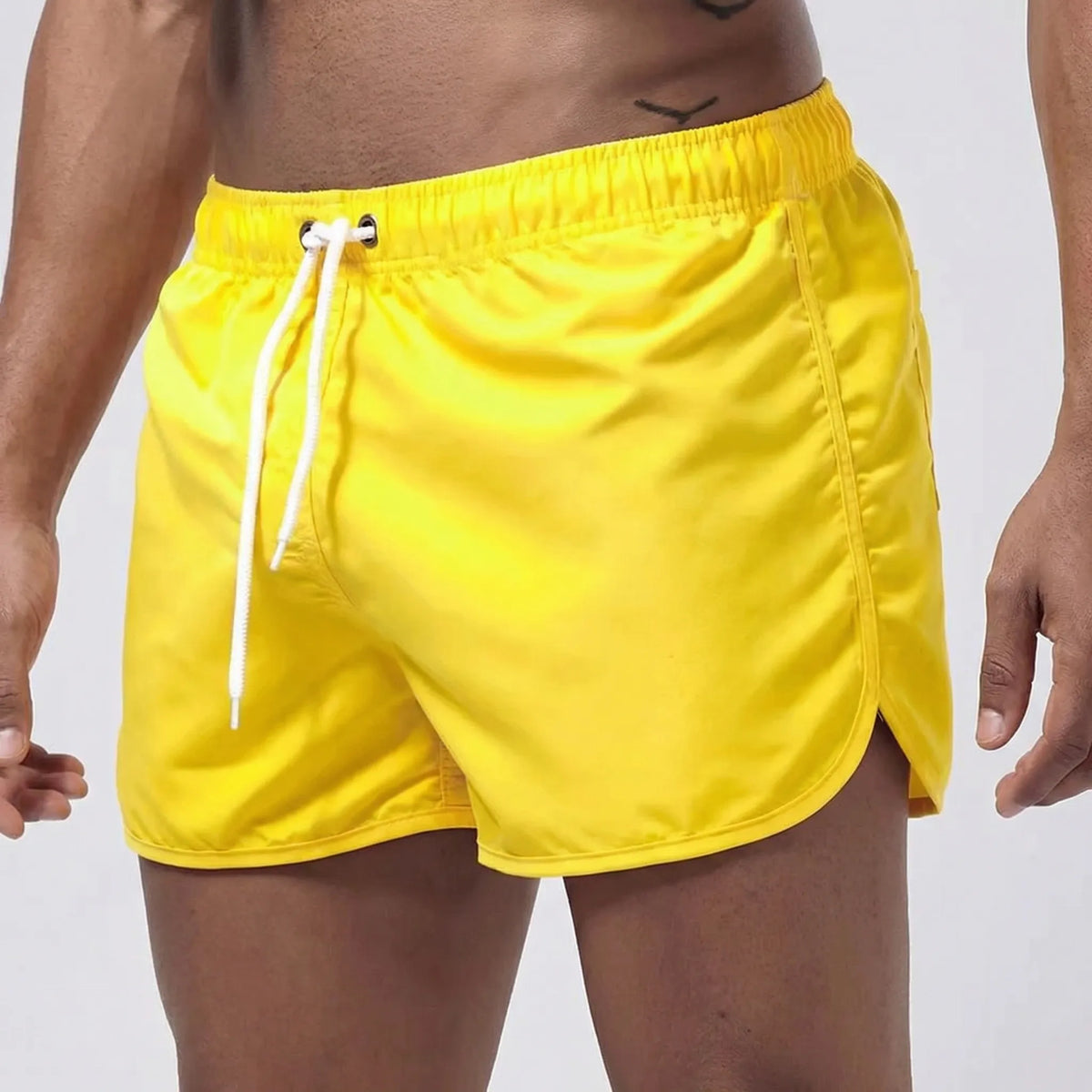 Men's low-rise swim shorts lightweight short length beach