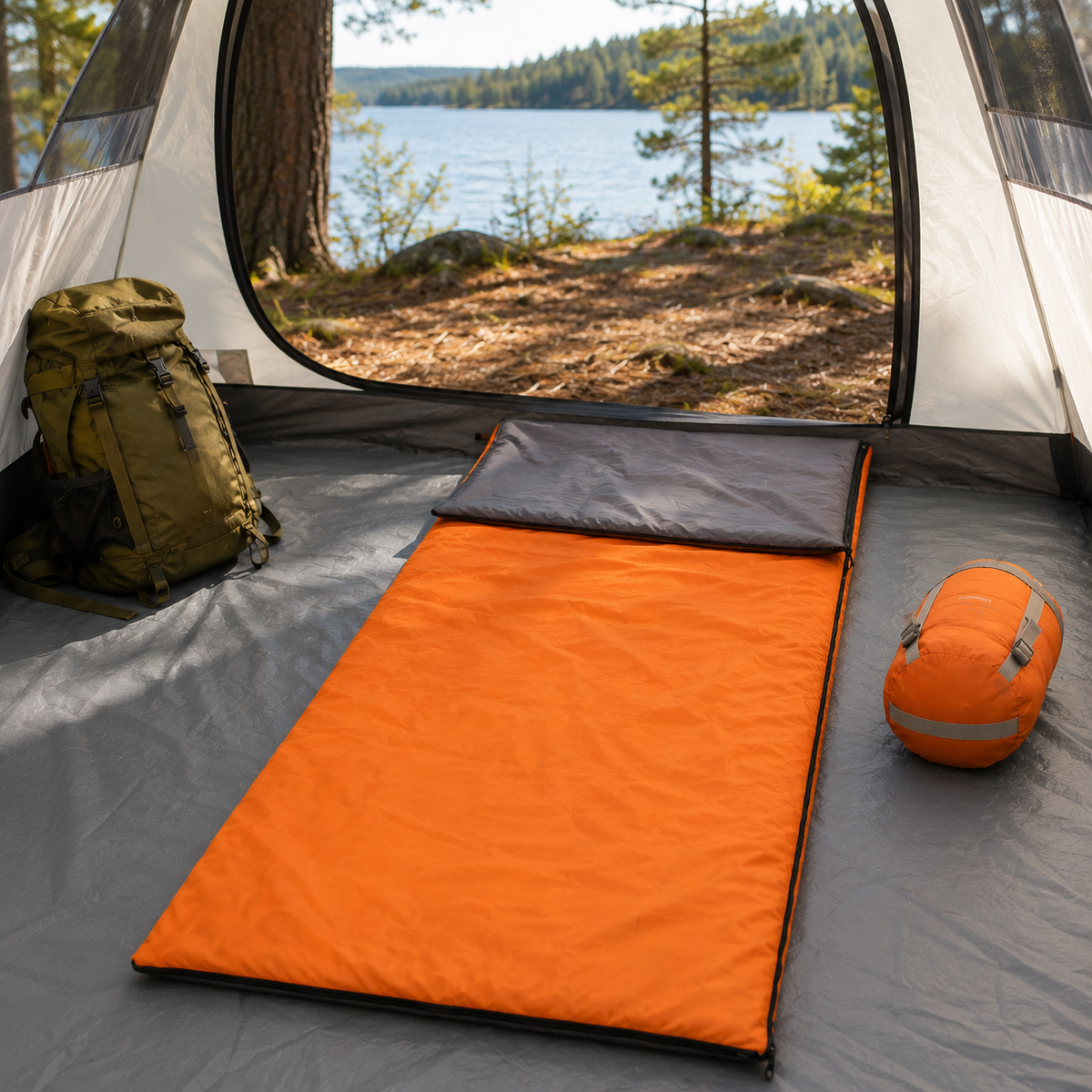 Thrives Outdoor | TrailNest Quilt-Style Sleeping Bag