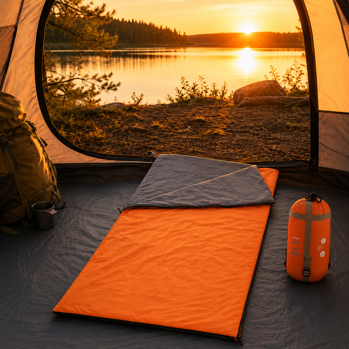 Thrives Outdoor | TrailNest Quilt-Style Sleeping Bag