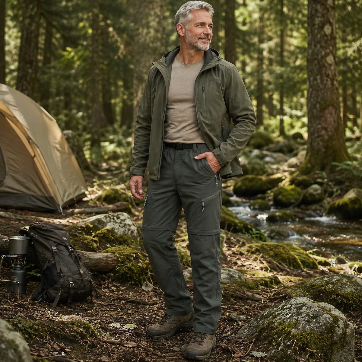 Thrives Outdoor | Traxlite Removable Tactical Hiking Pants