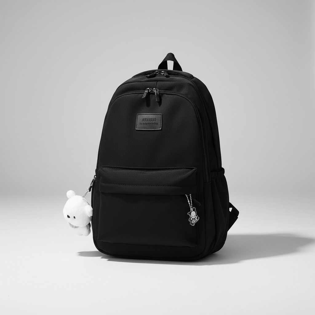 High capacity backpack with padded laptop compartment and comfortable shoulder straps