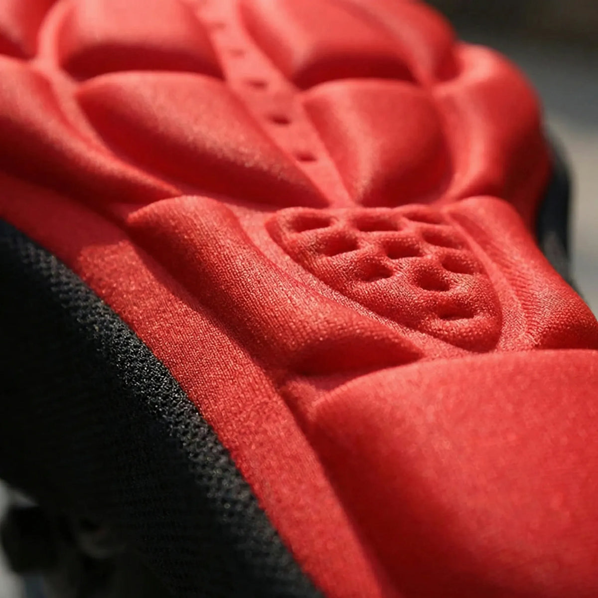Padded bike saddle cover contoured non-slip comfort cushioning