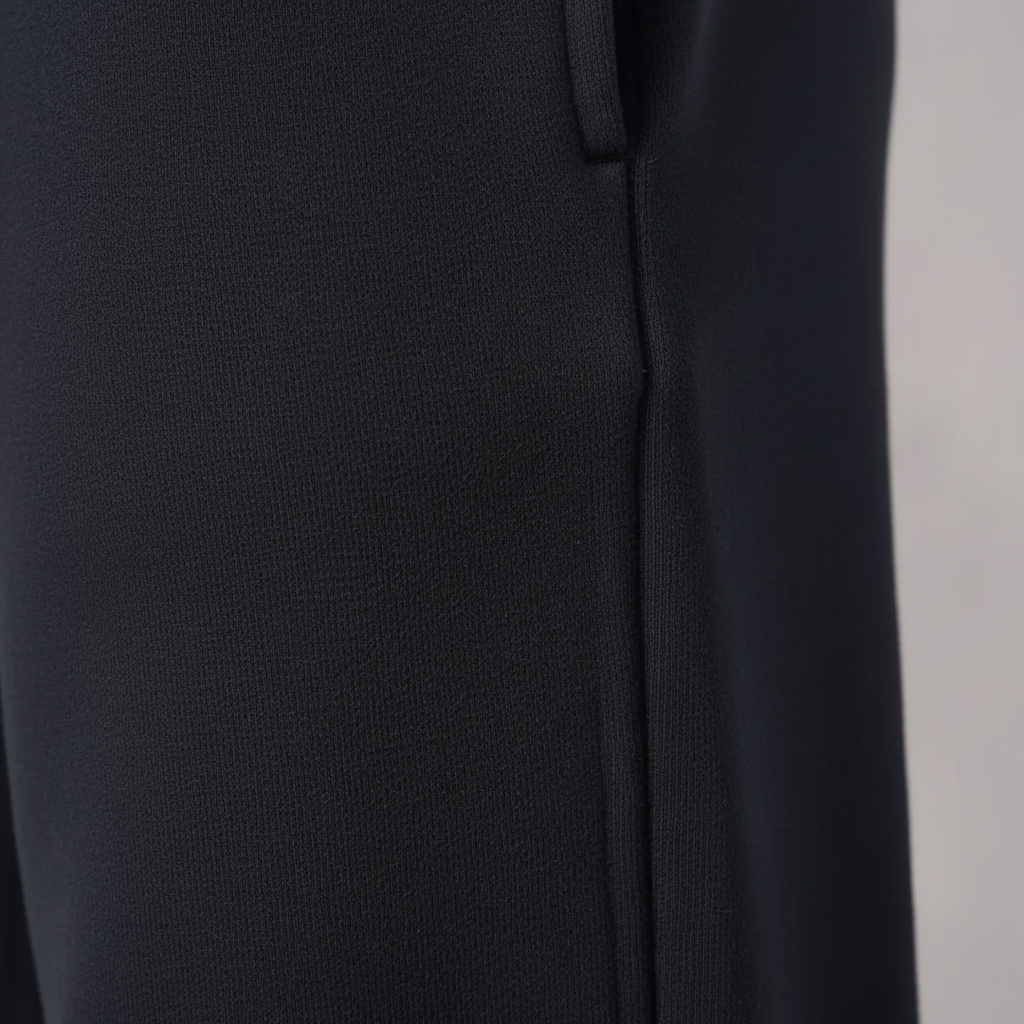 Men's loose fit jogging pants with breathable fleece warm lining