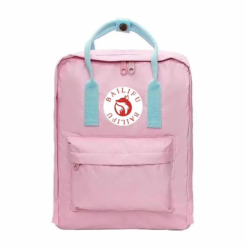 Compact waterproof backpack with ergonomic back and laptop pocket