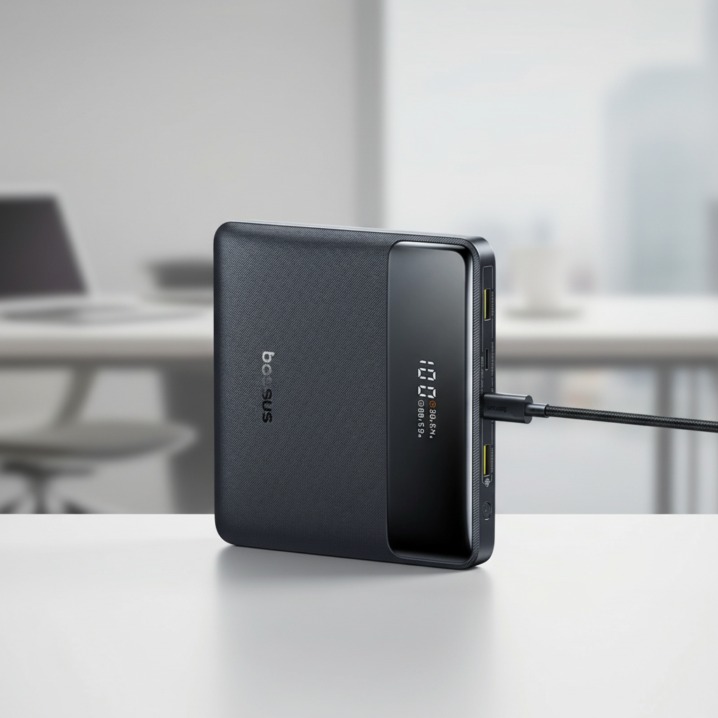 Portable powerbank 20000mAh 100 watt fast charging for laptops and phones