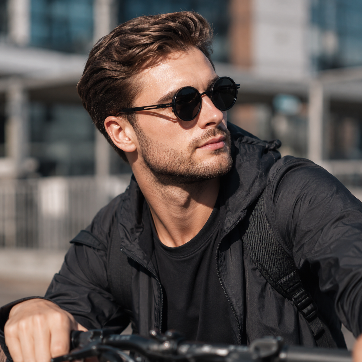 Thrives Outdoor | Vortexyn Round Punk Steampunk Dimming Sunglasses