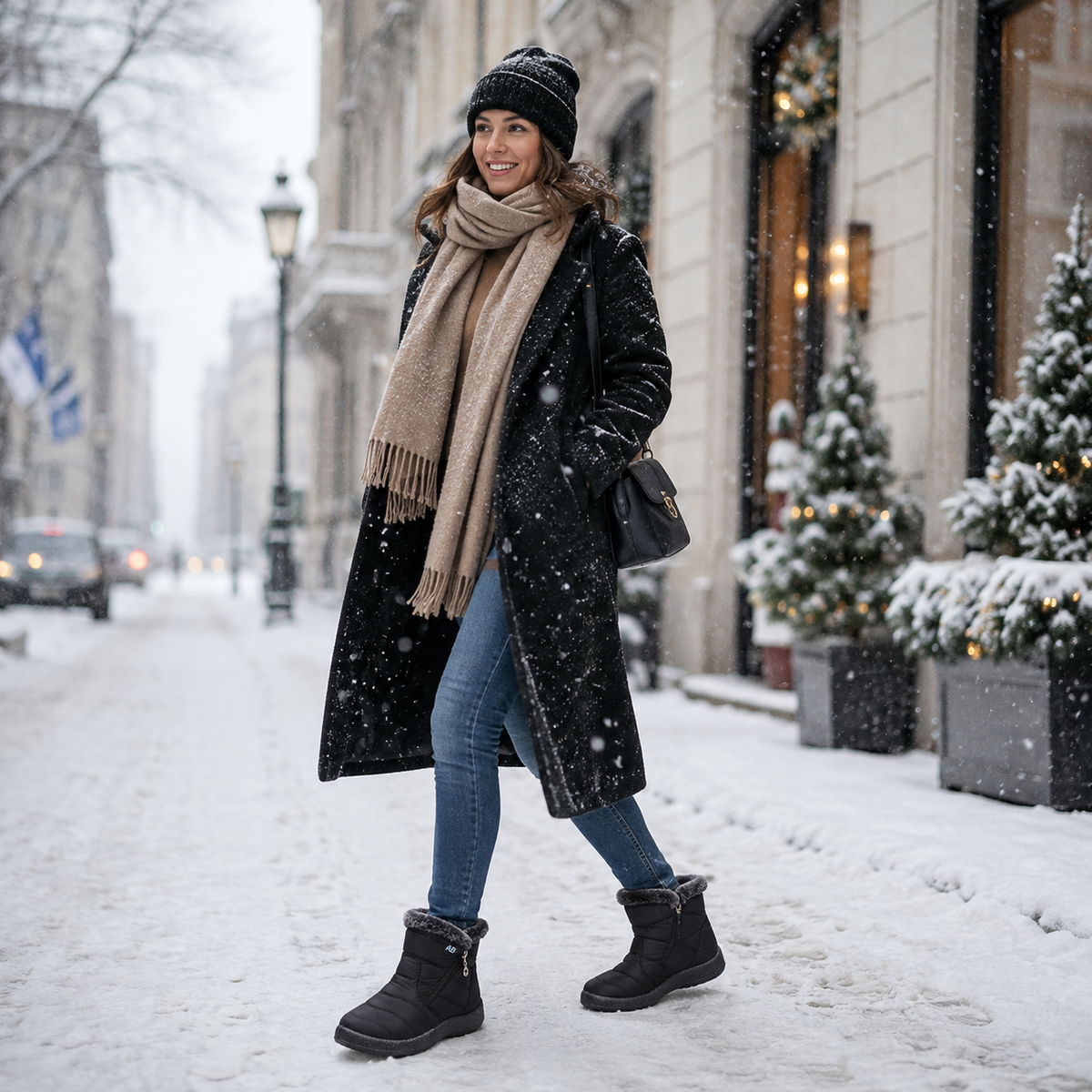 Thrives Outdoor | Waterproof Ankle Winter Boots