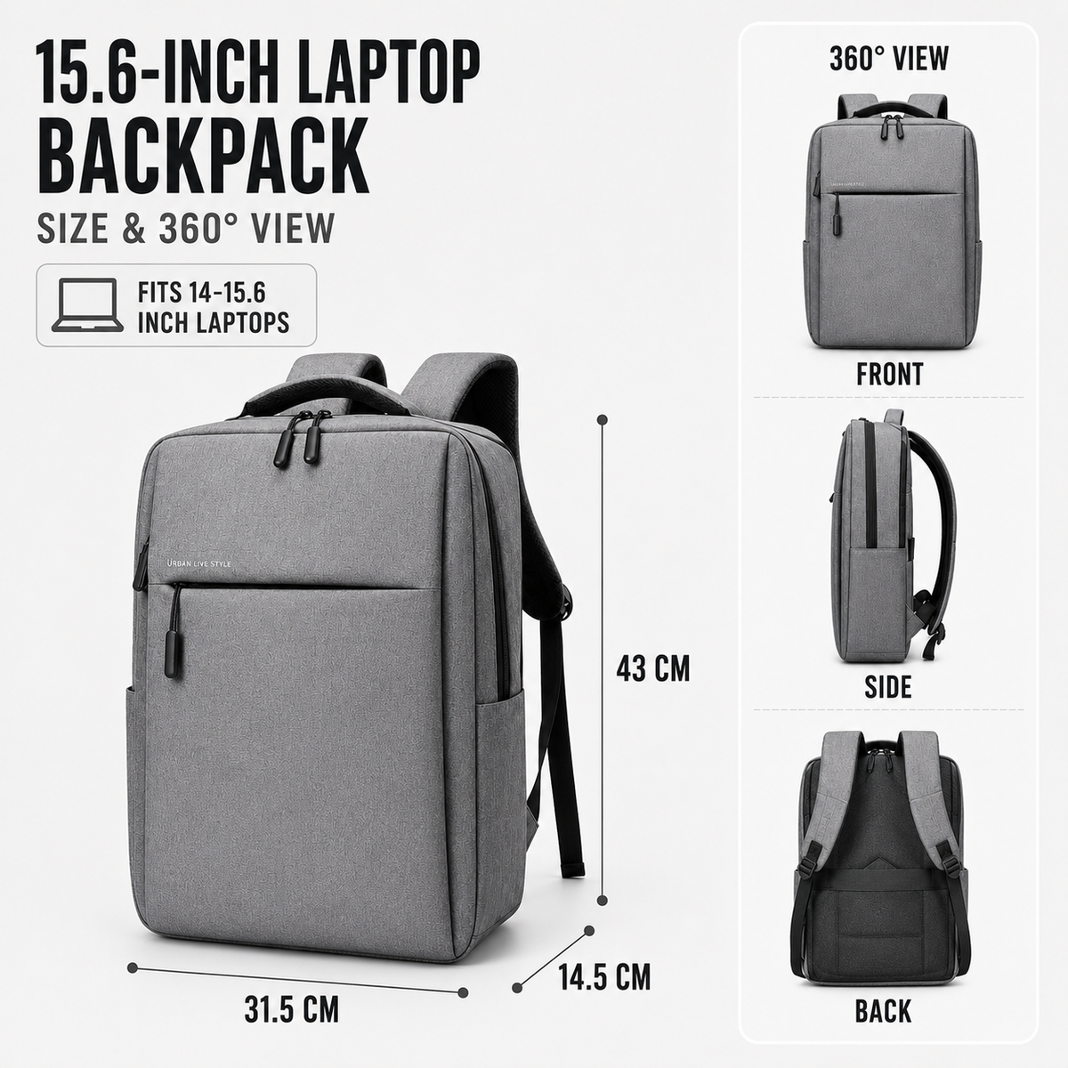 Thrives Outdoor | Waterproof Laptop Backpack