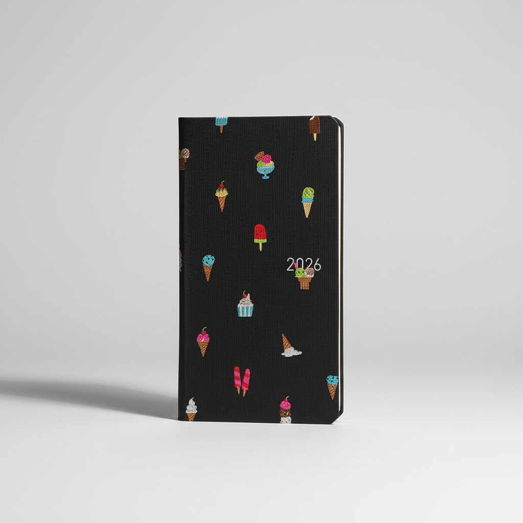 A5 student planner with wildlife motifs and habit tracker