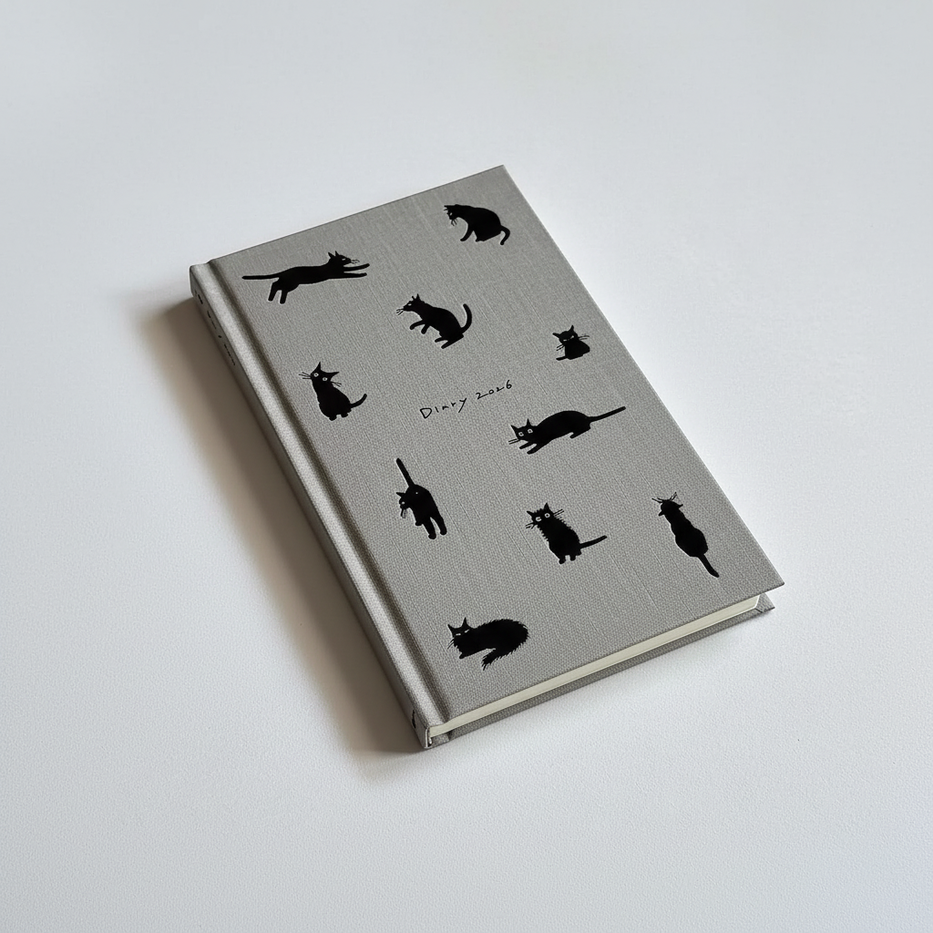 A5 student planner with wildlife motifs and habit tracker