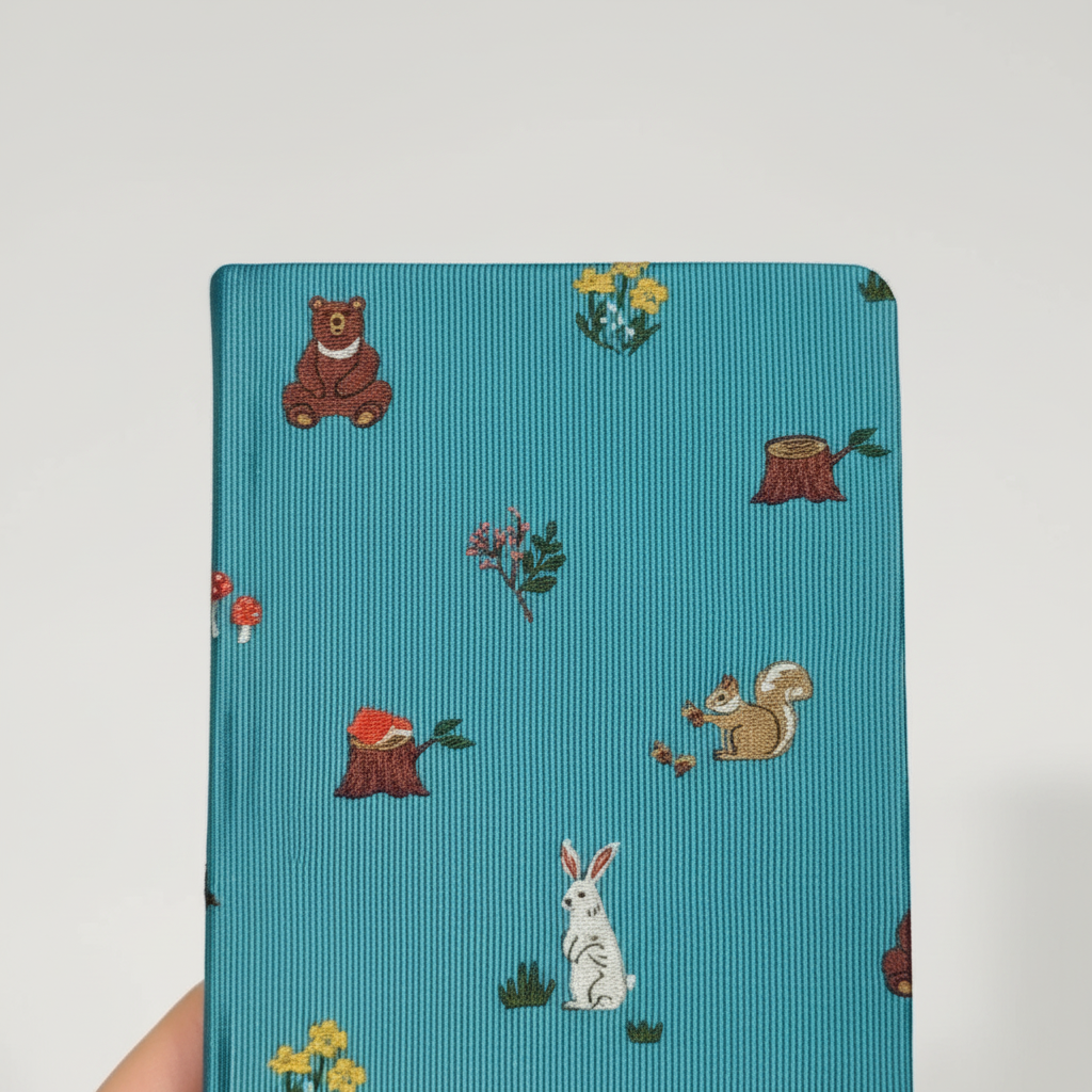 A5 student planner with wildlife motifs and habit tracker