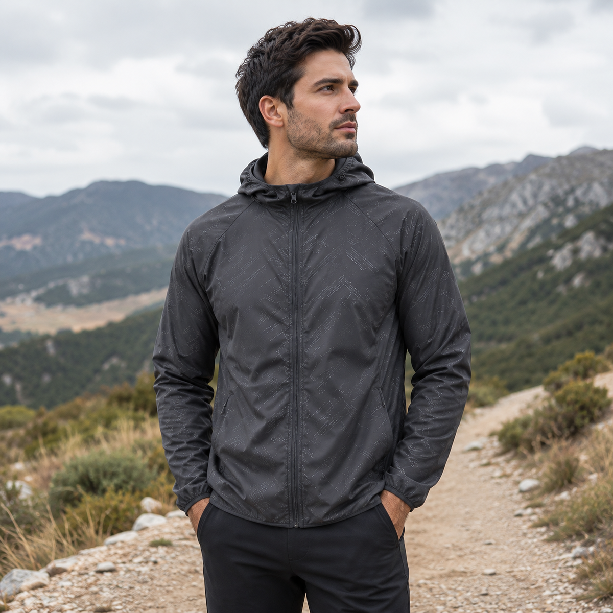 Thrives Outdoor | Zephyria Lightweight Hooded Windbreaker