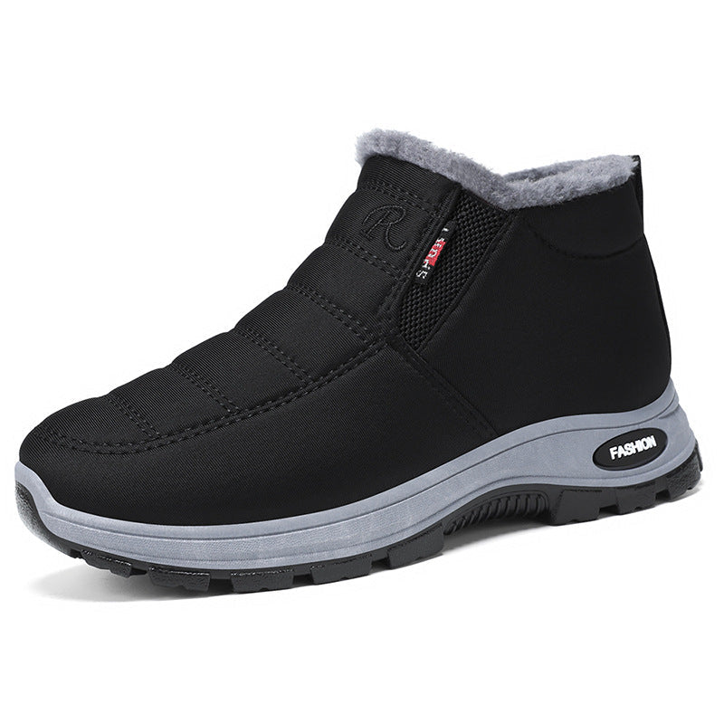 Women's Winter Slip-On Sneakers | Warm Lining & Non-Slip Sole | Large Sizes