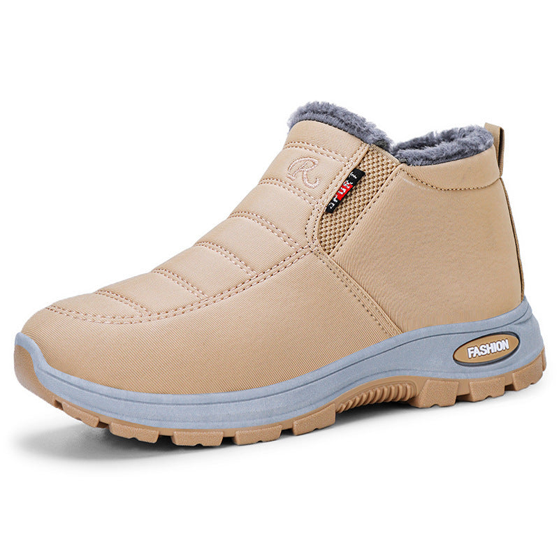 Women's Winter Slip-On Sneakers | Warm Lining & Non-Slip Sole | Large Sizes