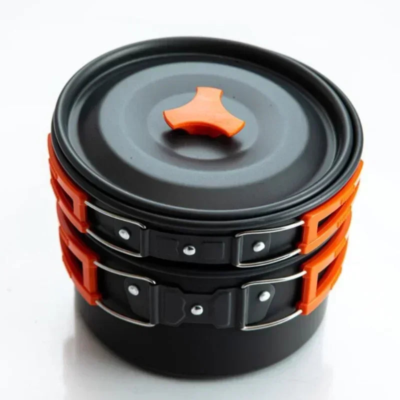 Portable Alloy Cookware Set | Outdoor Cooking Gear