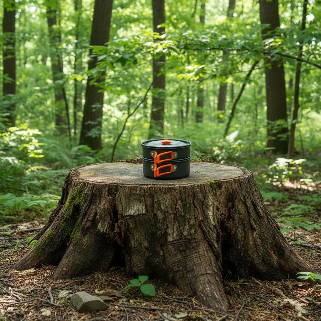 Portable Alloy Cookware Set | Outdoor Cooking Gear