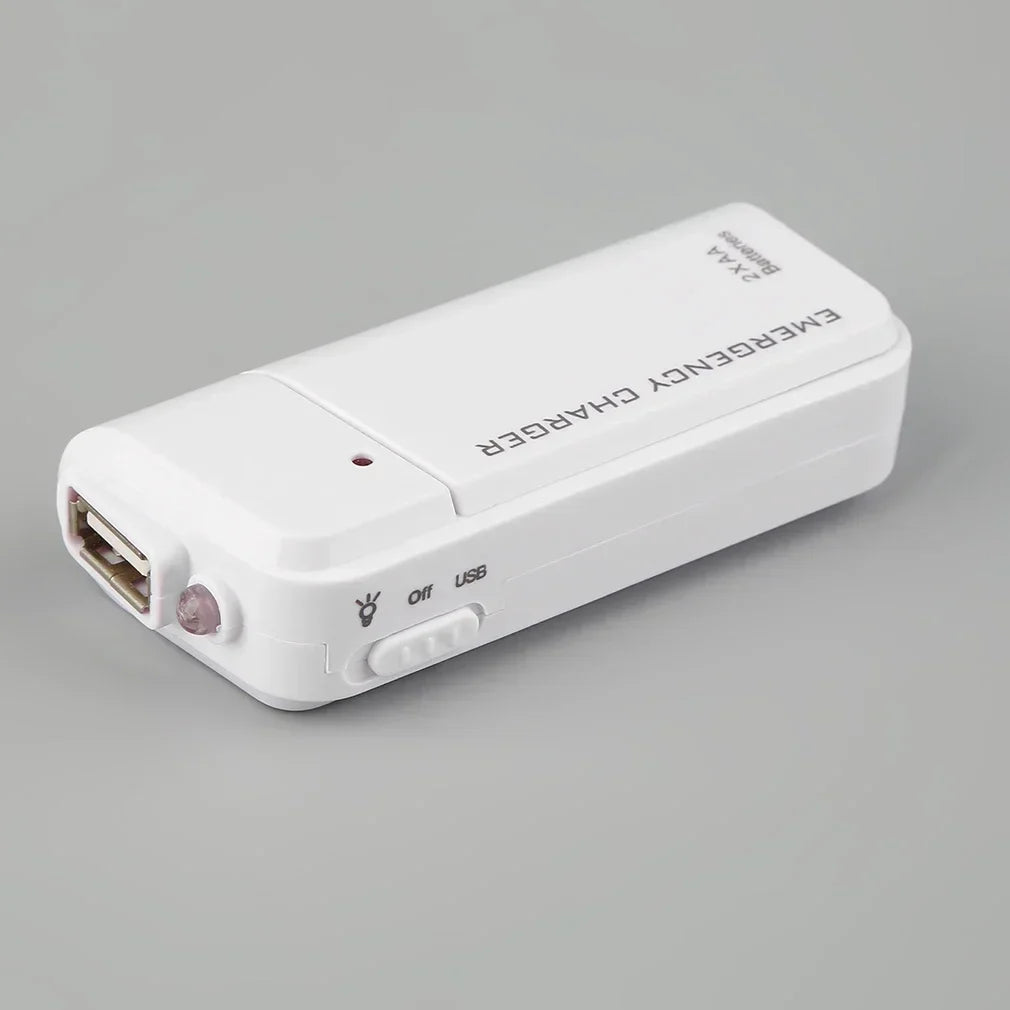 Portable Battery Power Bank | AA Emergency Charger