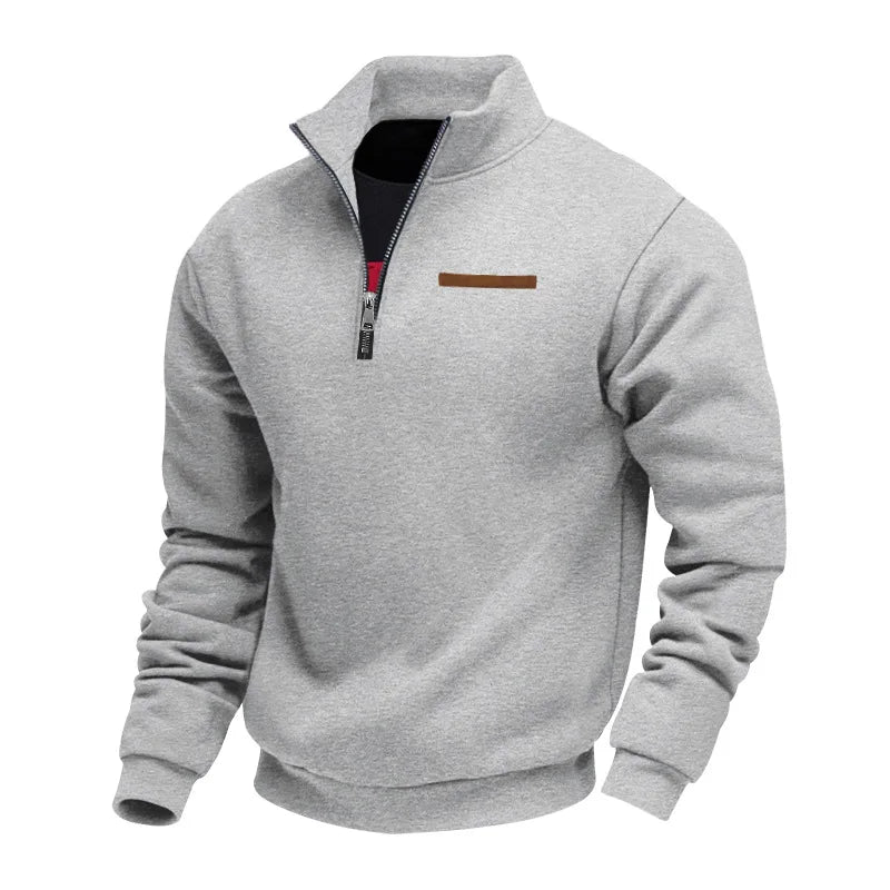 Casual Men's Fleece Sweatshirt