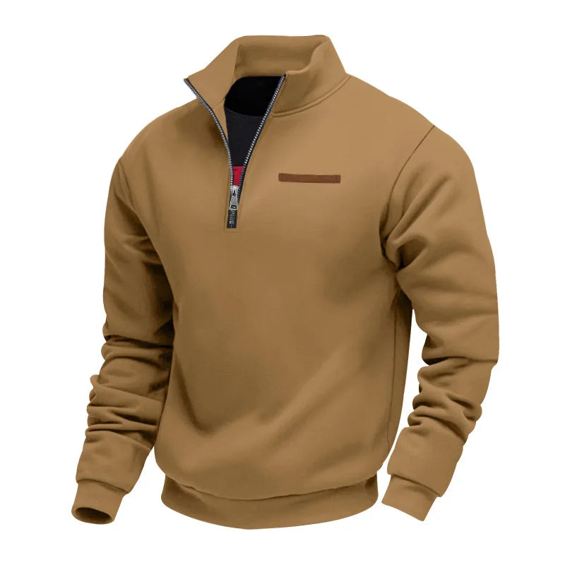 Casual Men's Fleece Sweatshirt