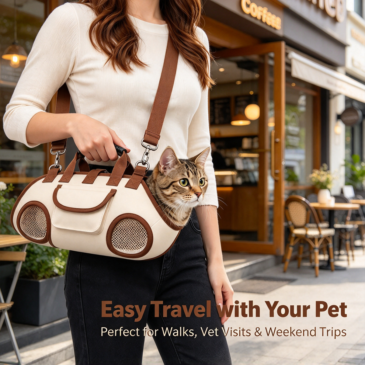 Multifunctional Backpack with Strap