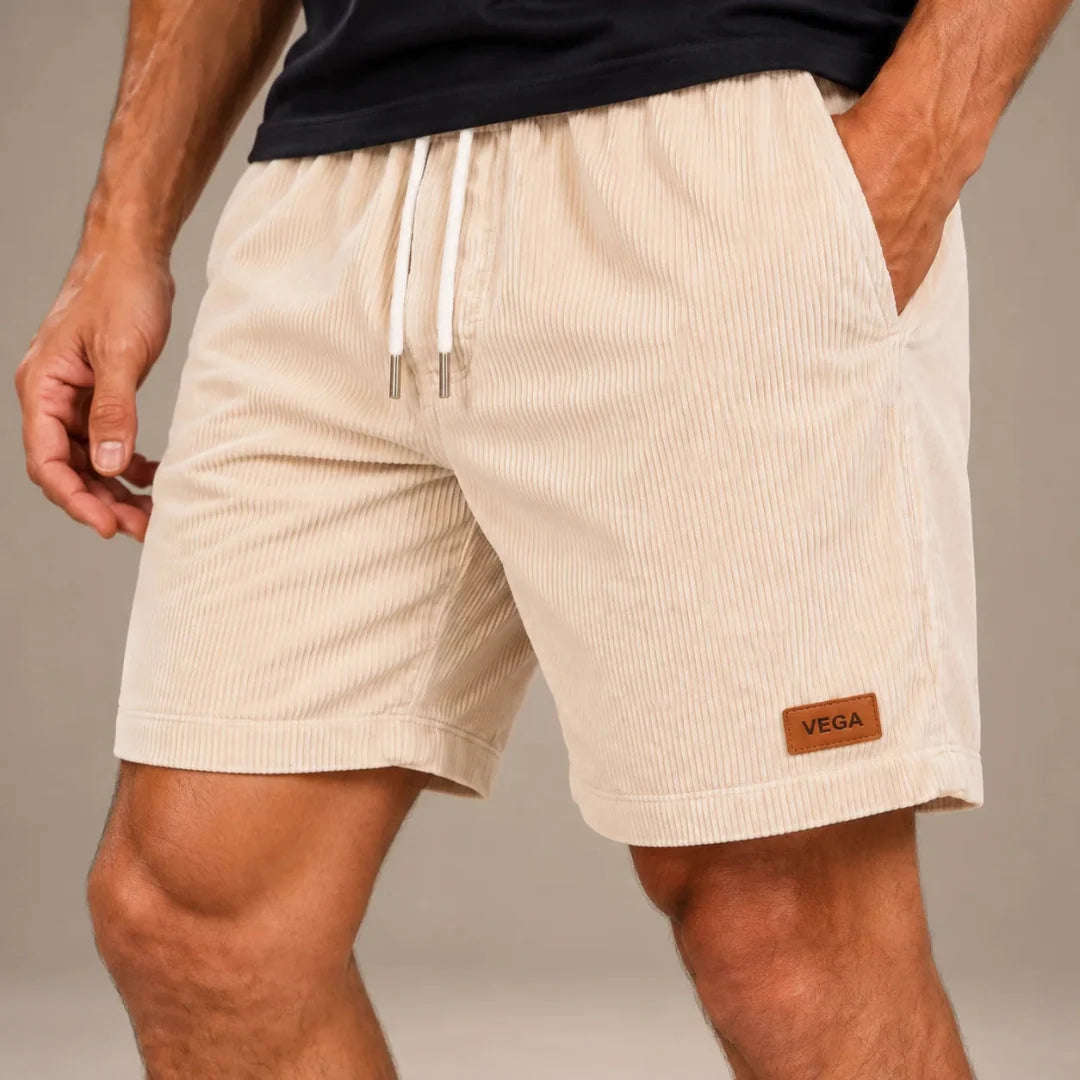 Men's Ribbed Corduroy Bermuda Shorts