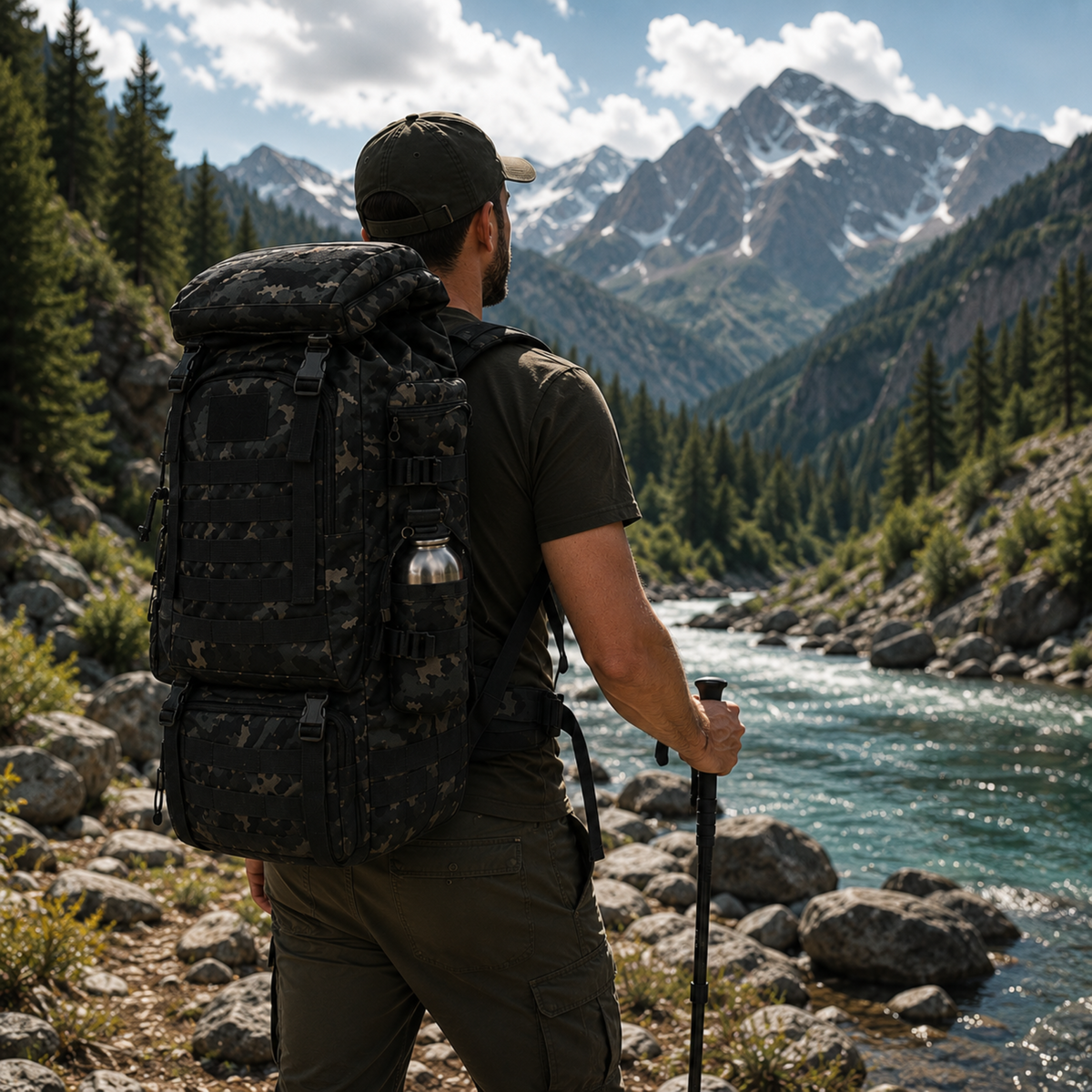 Thrives Outdoor | 80 Litre Trekking Backpack