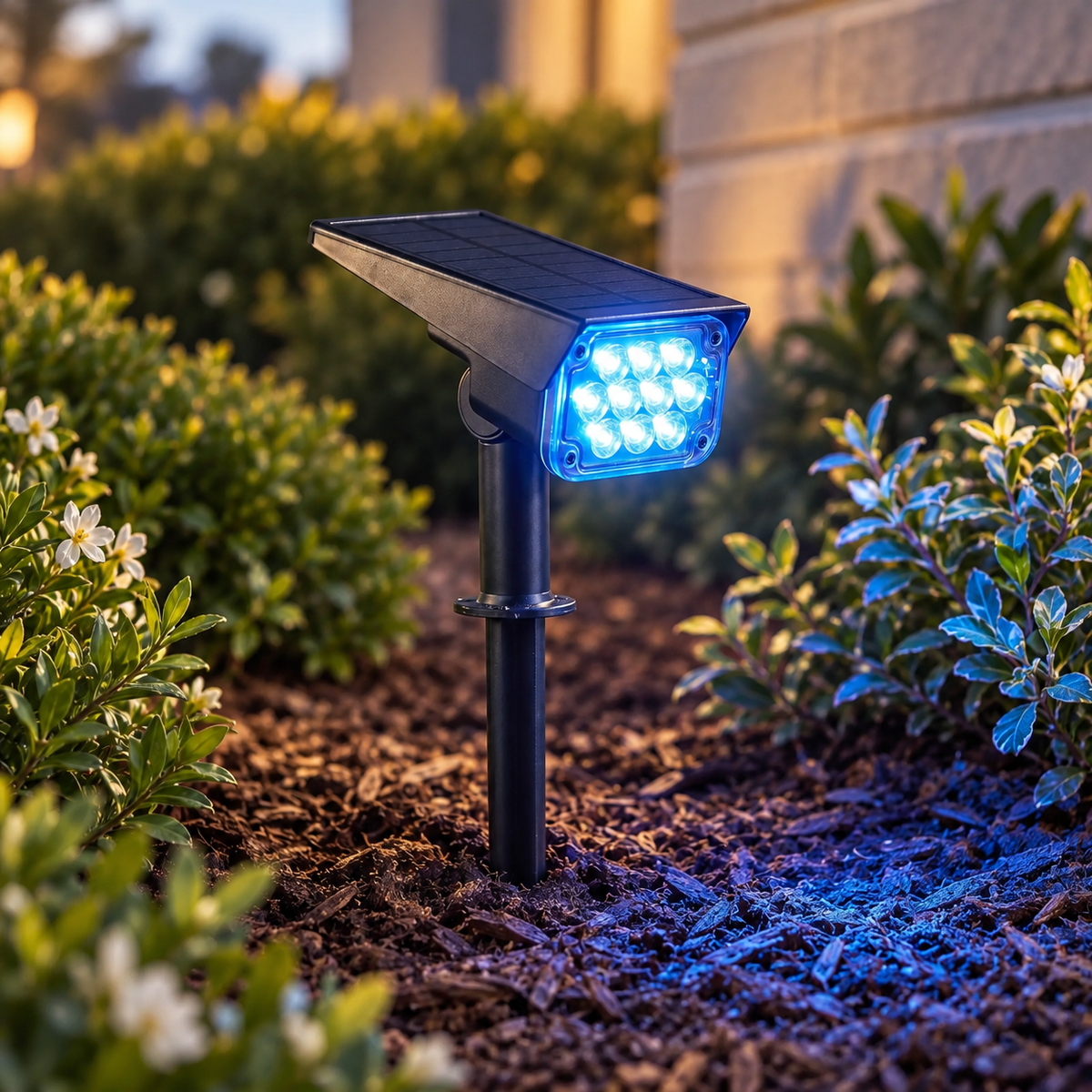 Thrives Outdoor | GlowSpike Adjustable Solar Garden Spotlight