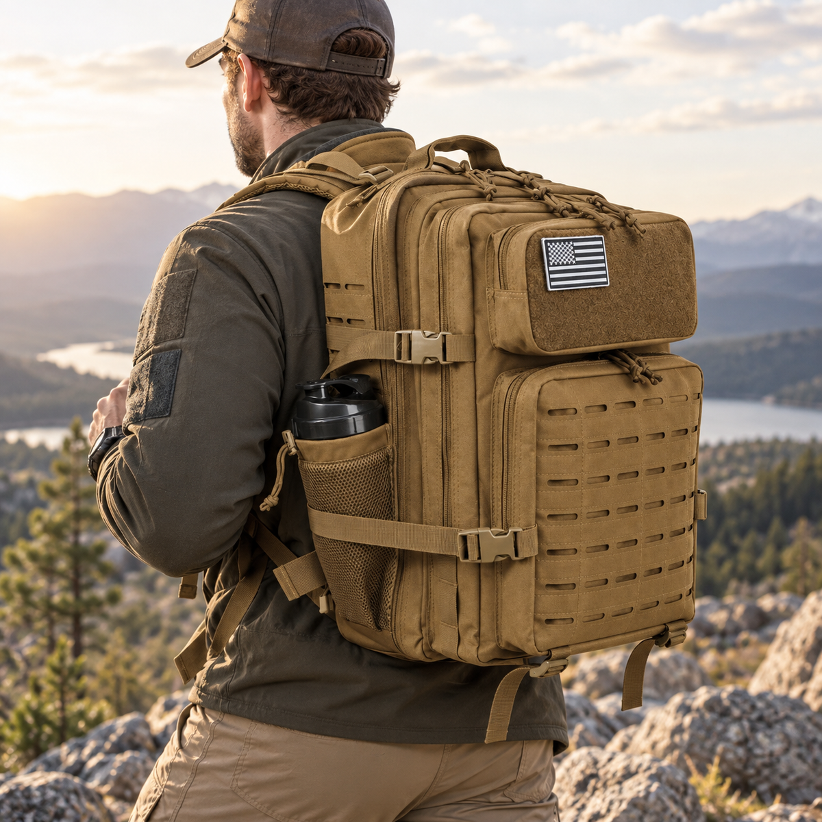Thrives Outdoor | MollePack Tactical Gym Rucksack