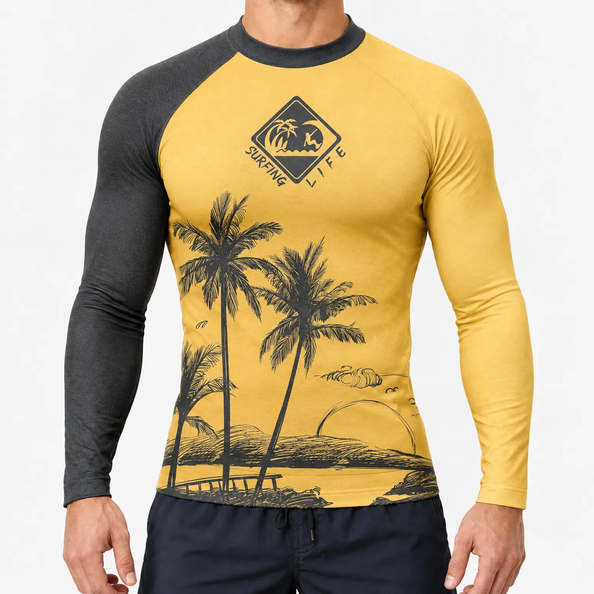 Thrives Outdoor | Surgeguard Long Sleeve Rashguard For Men