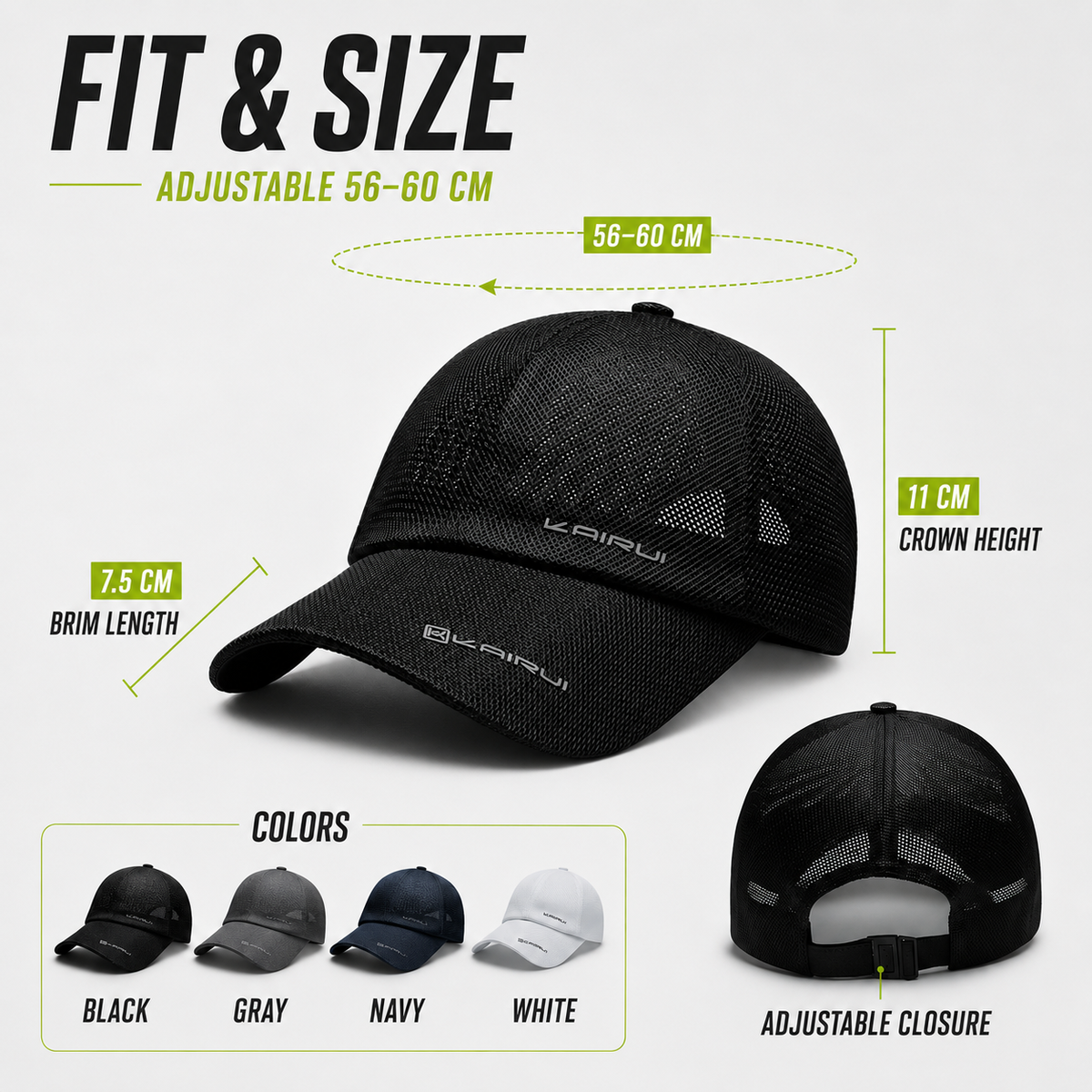 Thrives Outdoor | Ventiex Full Mesh Breathable Snapback Cap