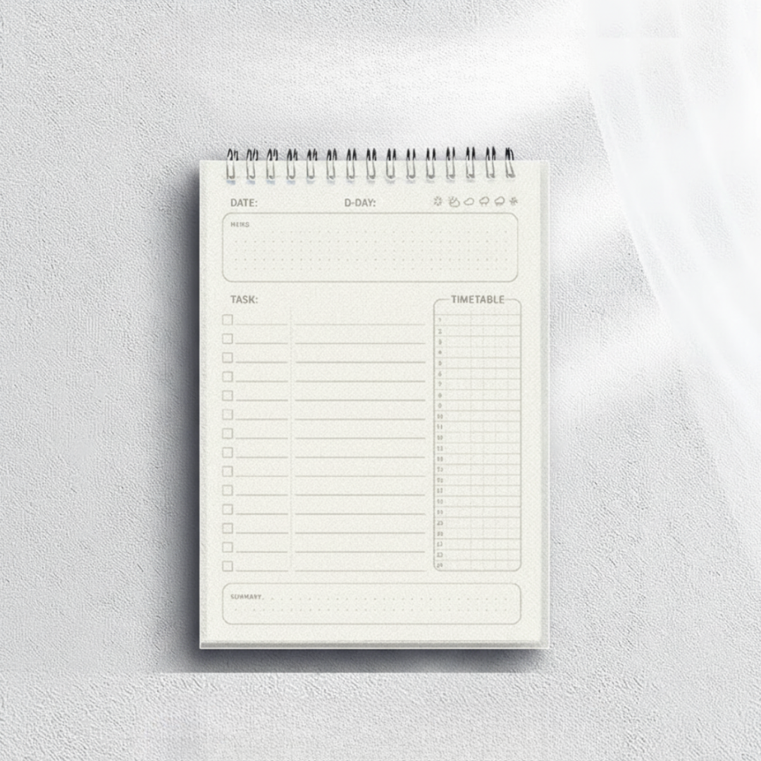 Thrives Outdoor | Schedora A5 Spiral Daily Planner