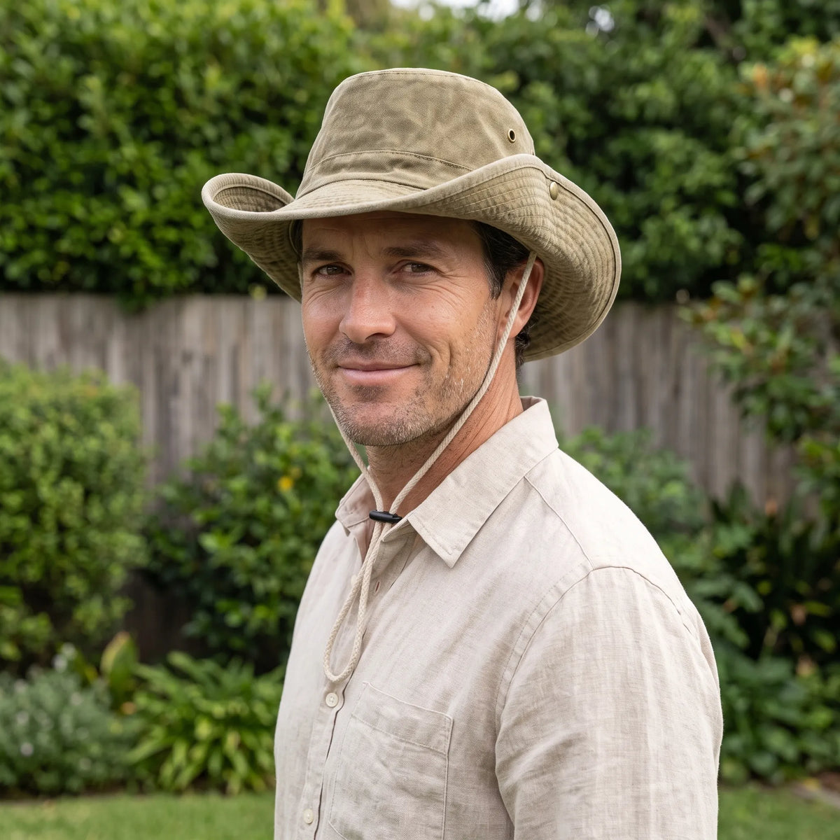 Wide Brim Gardening Hat For Backyard Sun Shade
