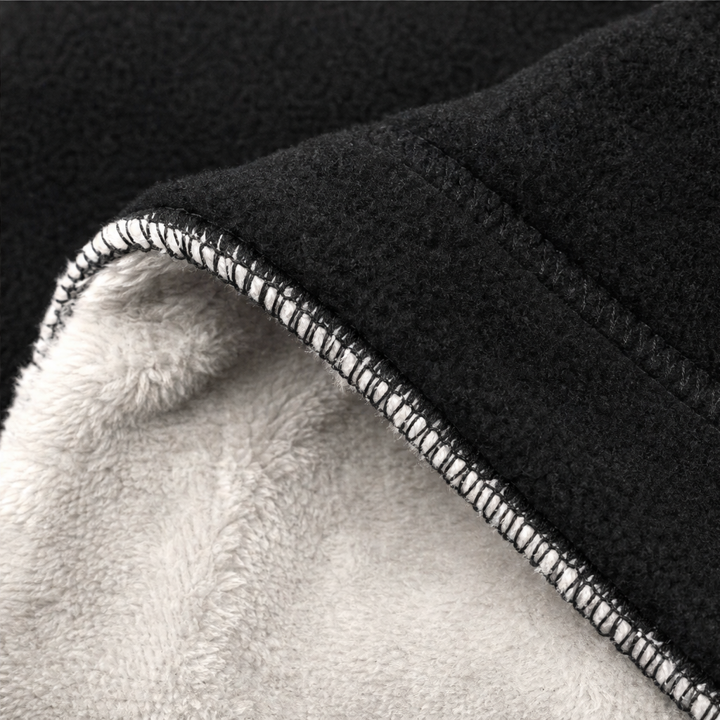 Fleece-Lined Adjustable Face-Covering Balaclava