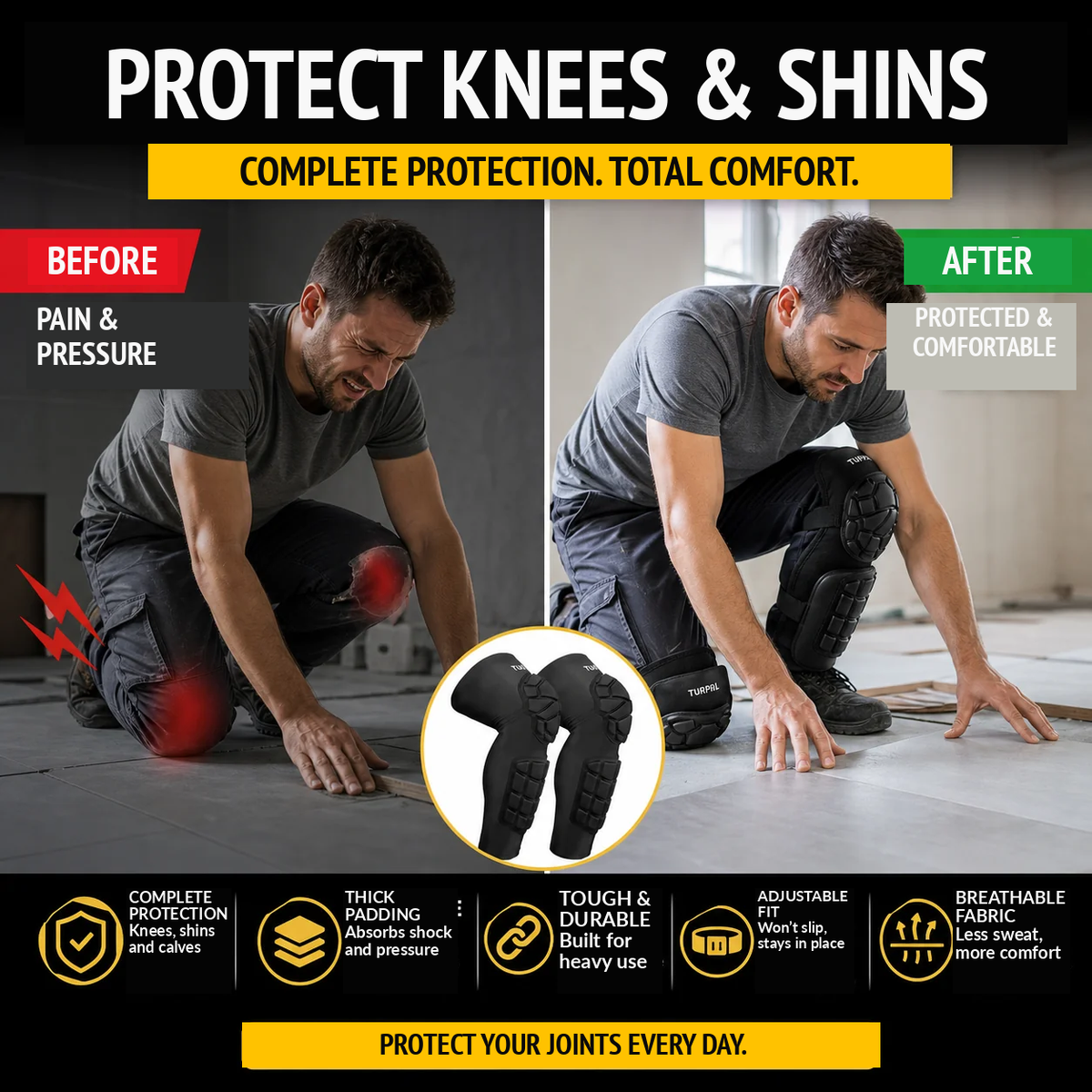 Sport Shock-Resistant Knee Pads