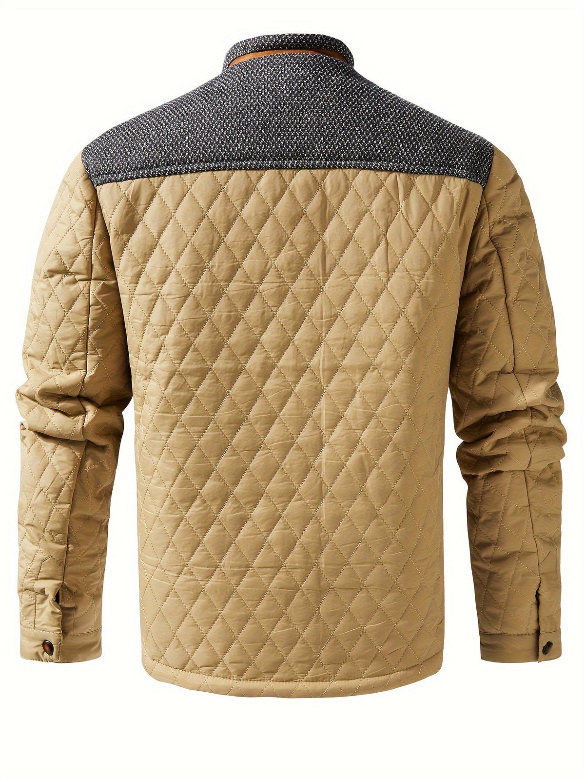Gideon Quilted Stand-Collar Jacket