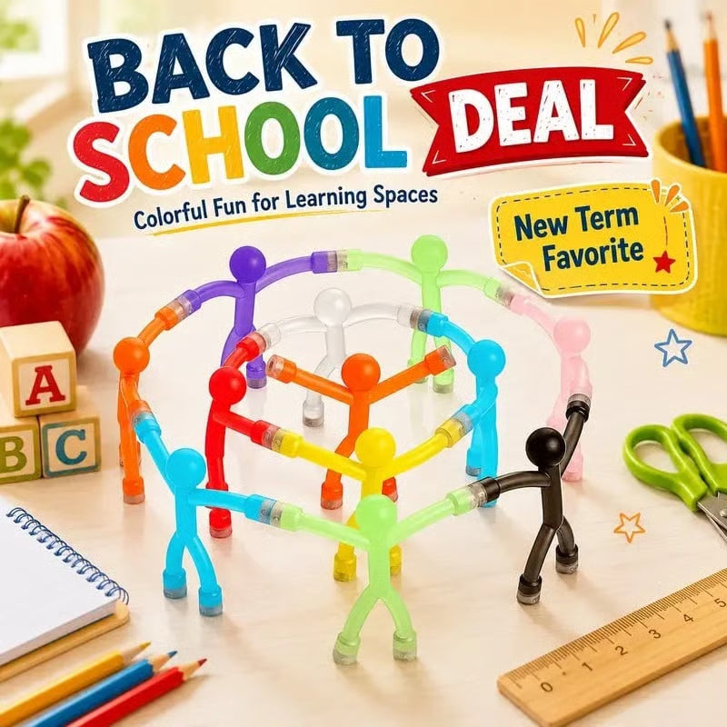 Unisex Kids' Magnetic Building Set (Set of 10)